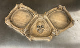 Tribone Skull Whiskey Tray